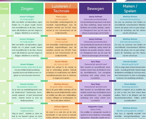 Muziekmenu 2022-2023