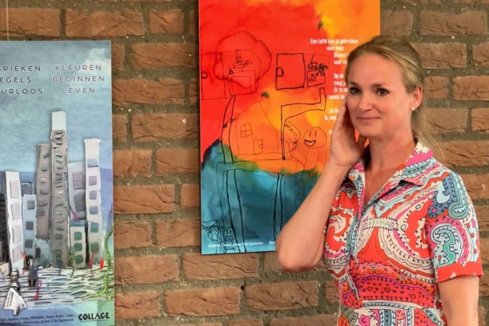Expositie Knallende Kleuren en Krachtige Teksten ON TOUR: Almere Haven