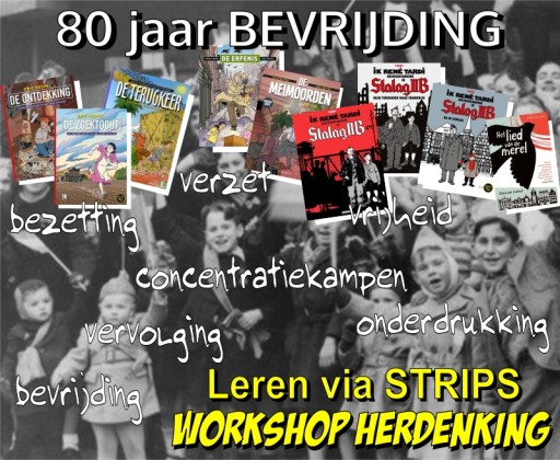80 jaar BEVRIJDING - Leren via STRIPS - Workshop Herdenken