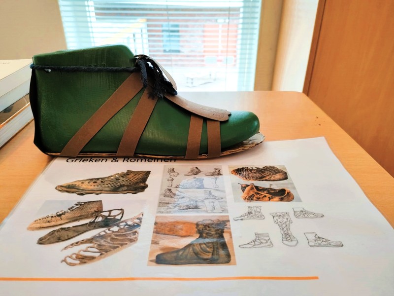 Romeinse Sandaal sfeer Art Stories